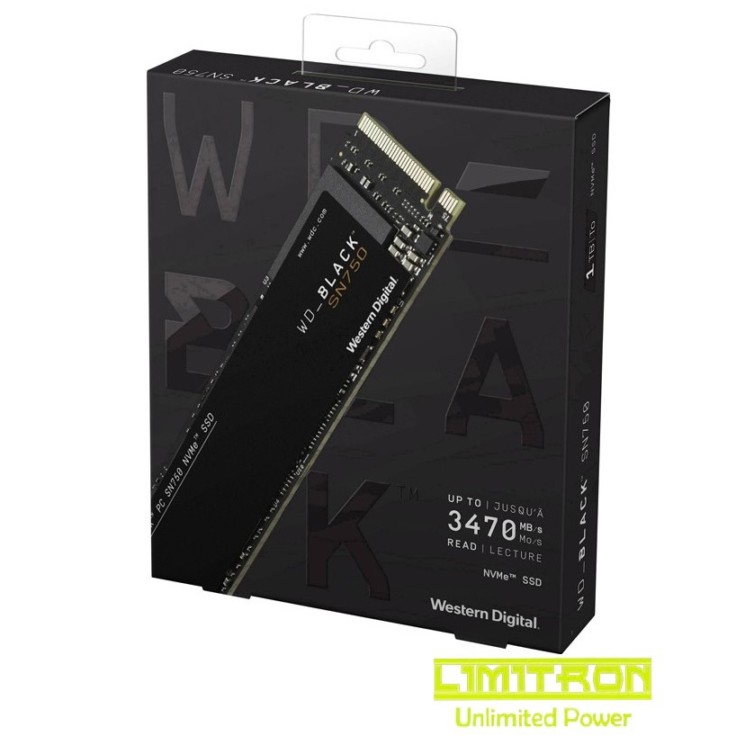 SSD WD Black SN750 NVME 1TB GARANSI 3 TAHUN Semarang
