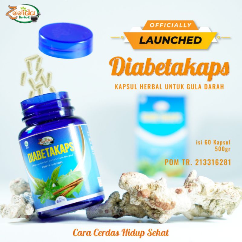 

ZEEIDA DIABETAKAPS/ KAPSUL HERBAL UNTUK GULA DARAH