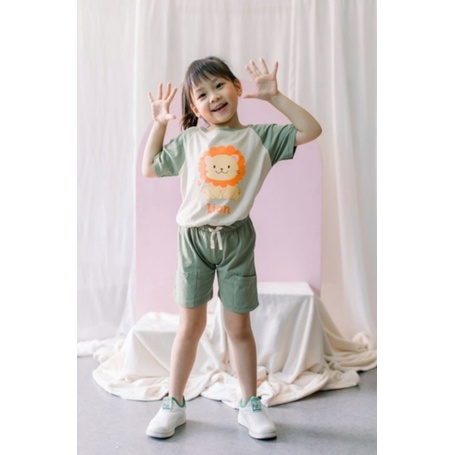 Smilee Barney Set 1-5 Tahun Setelan Anak Unisex S23