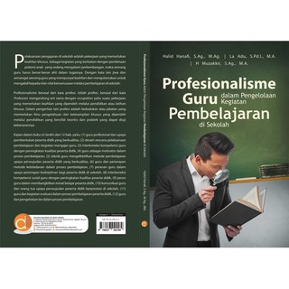 Jual Buku Profesionalisme Guru Dalam Pengelolaan Kegiatan Pembelajaran ...