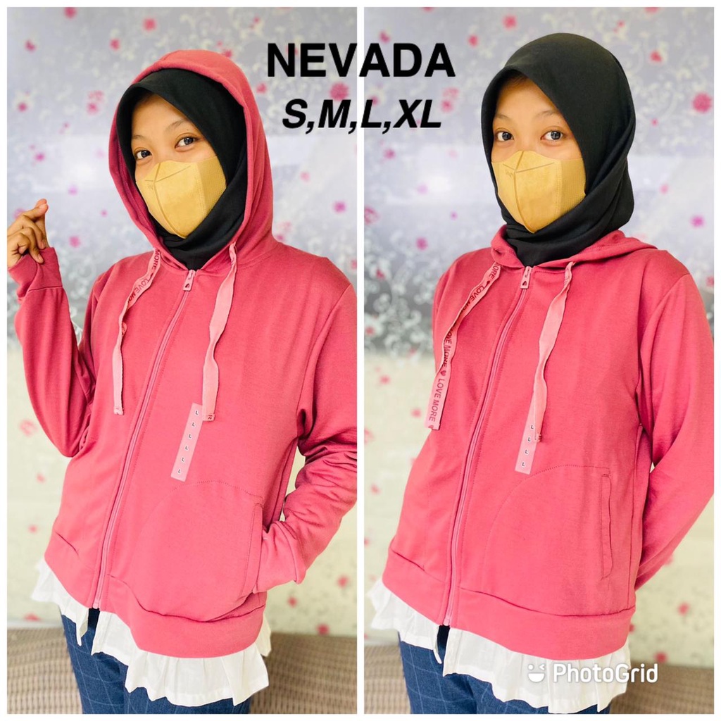 jaket cewe pinky kyut