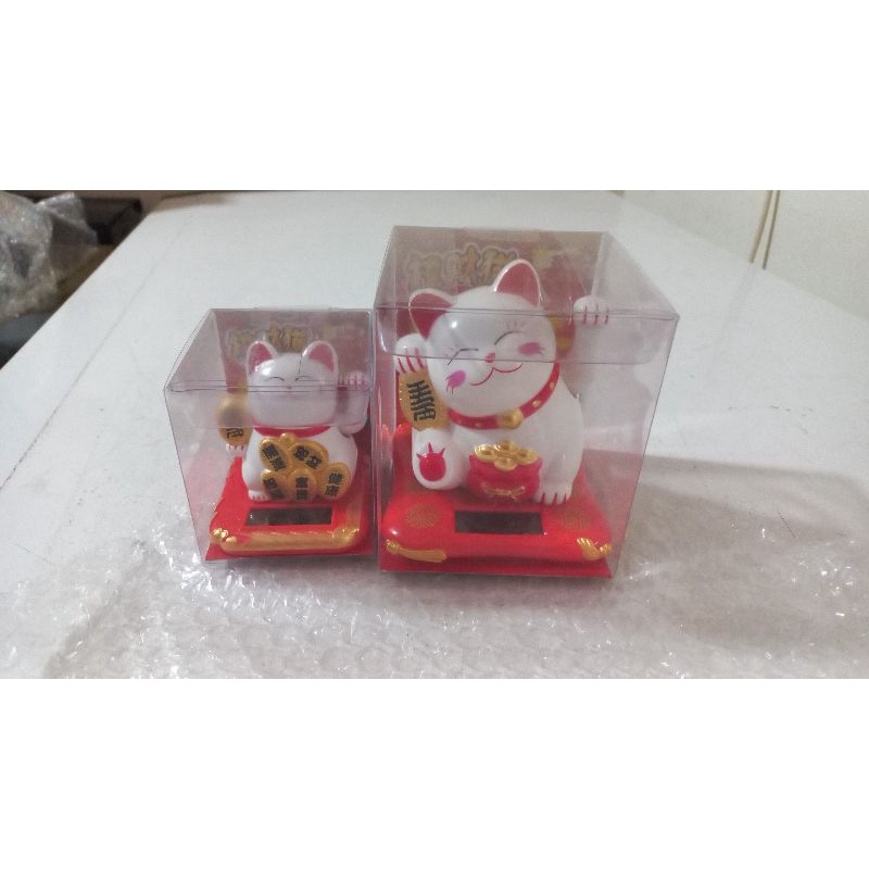 Kucing Hoki Jumbo Solarcell / Maneki Neko Jumbo Solarcell