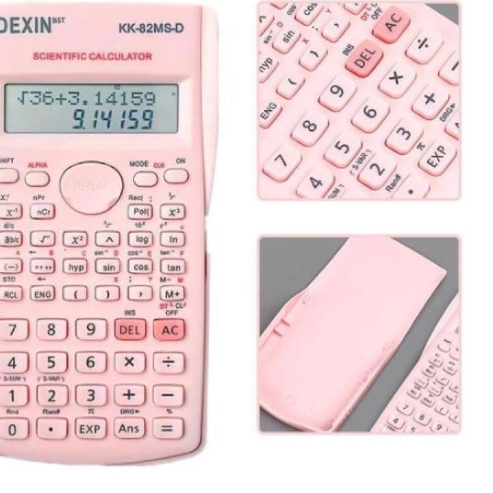 

Dapatkan Segera TOPER Kalkulator Scientific Calculator Sin Cos Tan Function Aesthetic Estetik 3KD''
