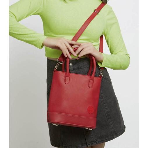 TAS SOPHIE MARTIN LOULOU LONDON MARYLEBONE RED LT6267R1 MERAH IMPORT DISKON MEMBER PROMO TERMURAH