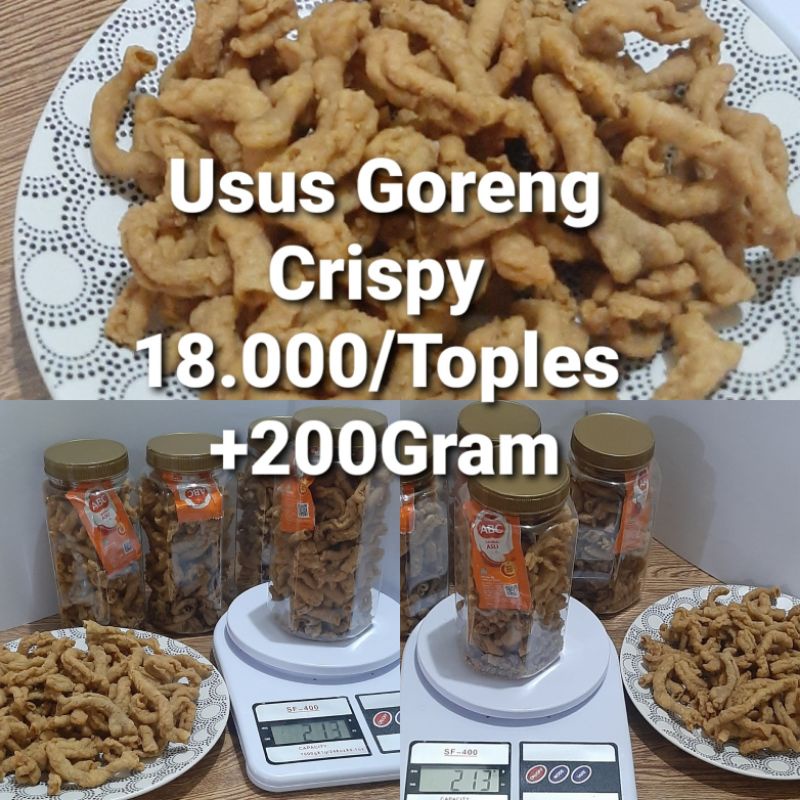 

UsusGorengCrispy200gram