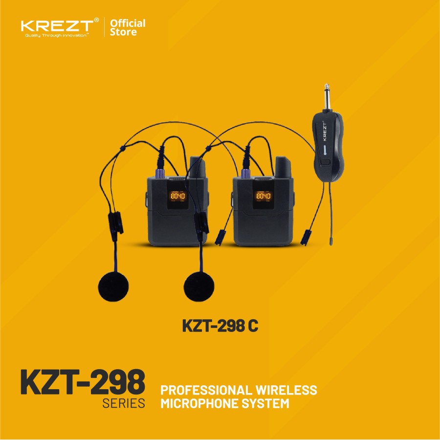 WIRELESS MICROPHONE KREZT KZT 298 - KZT-298A