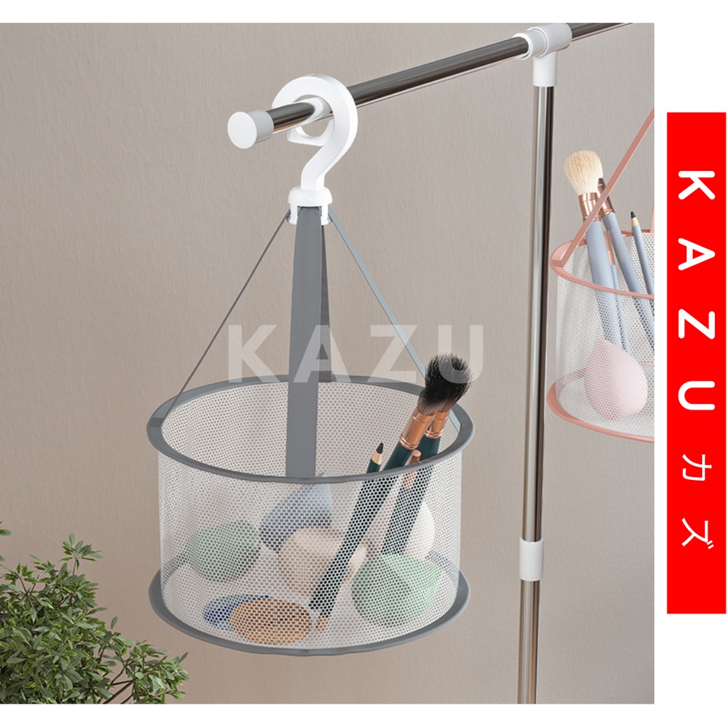 KAZU KHL256 Jemuran Jaring Keranjang Pengering Gantung Alat Kecantikan Serbaguna Mini Basket Dryer Beauty Tools