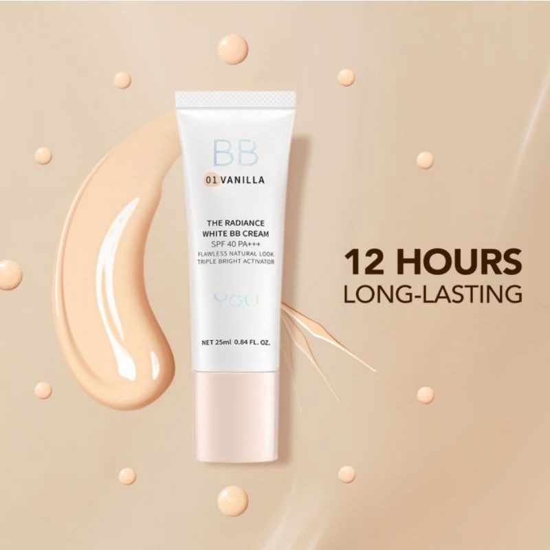 You The Radiance White BB Cream SPF 40 PA+++ 25ML