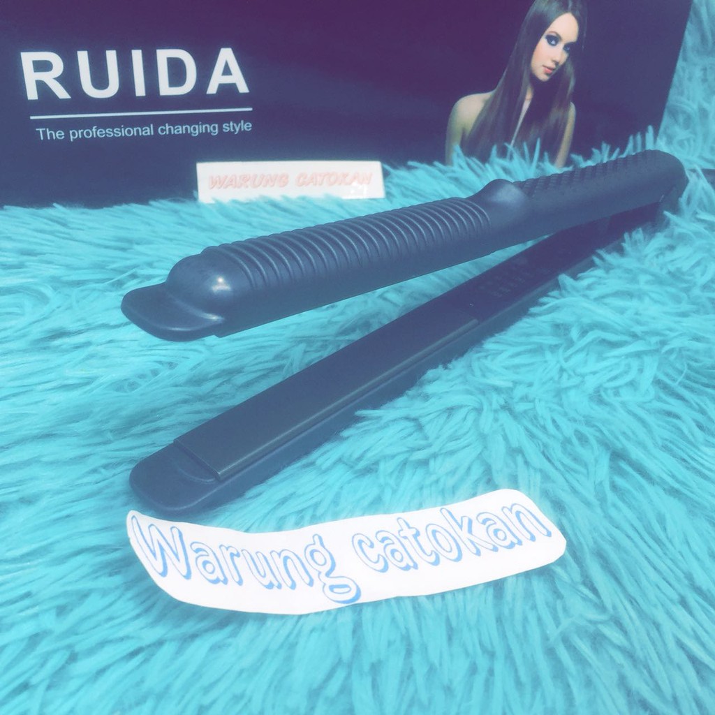 Catokan 2in1 ruida plat lurus catokan curly original ruida