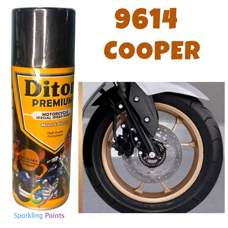 Pilox Diton Premium Copper 9614 400ml  Warna Tembaga pilok pylox pylok