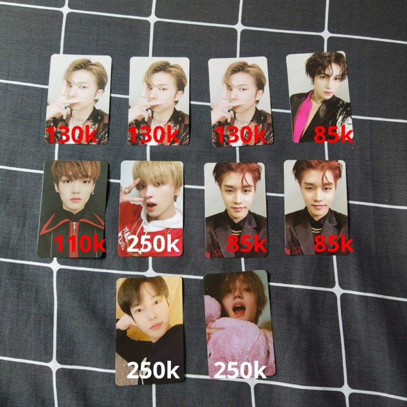 Photocard (PC) Resonance pt.2 Arrival Jisung, Yangyang, Chenle, Haechan, Taeil, Doyoung, Taeyong