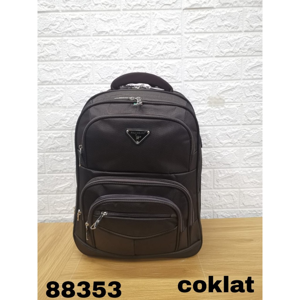 Tas RANSEL IMPORT POLO MILANO 88353 RANSEL MULTIFUNGSI MODEL Terbaru KAPASITAS BESAR + USB