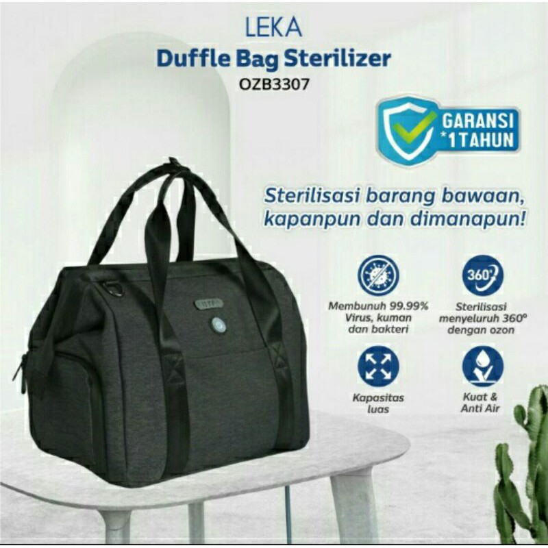 LEKA Bag Sterilizer - Tas Travel Sterilisasi Ozon Box Ozone Steril