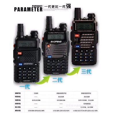 HT Handy Talky UV 5RE Plus Original Bagus