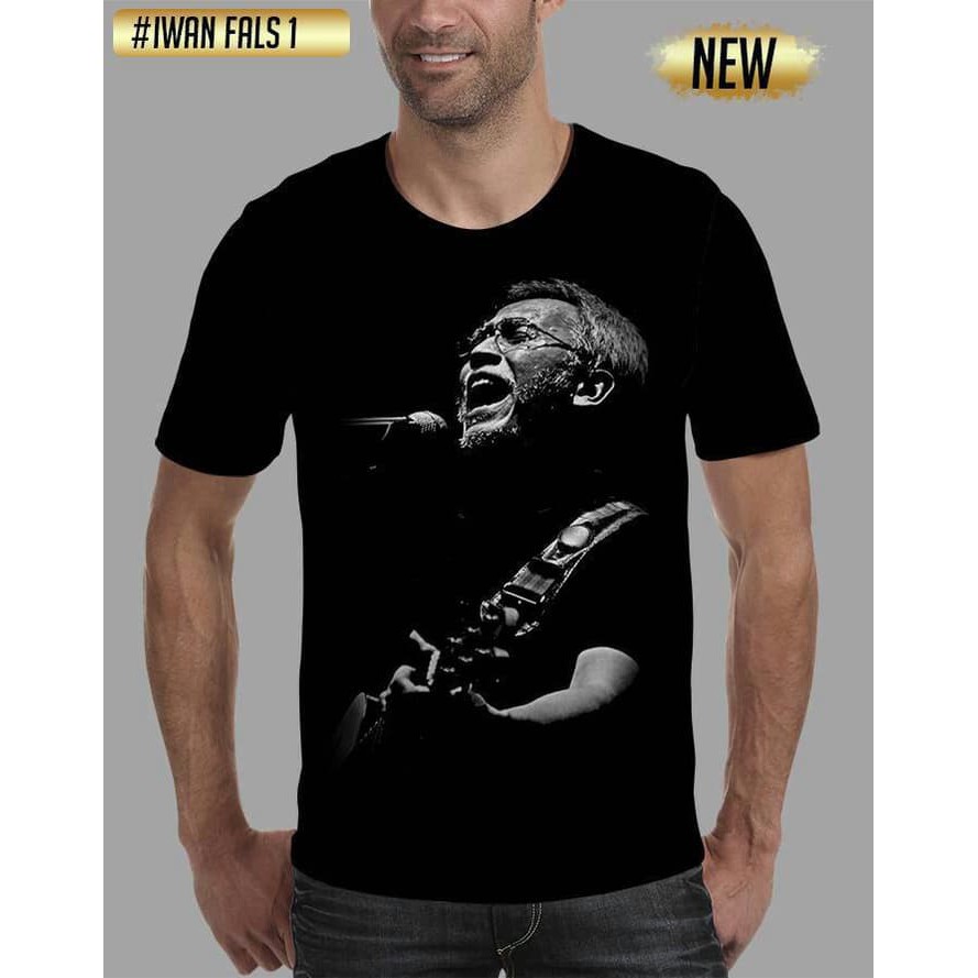 kaos pria oi iwan fals,pakaian,tshirt iwan fals