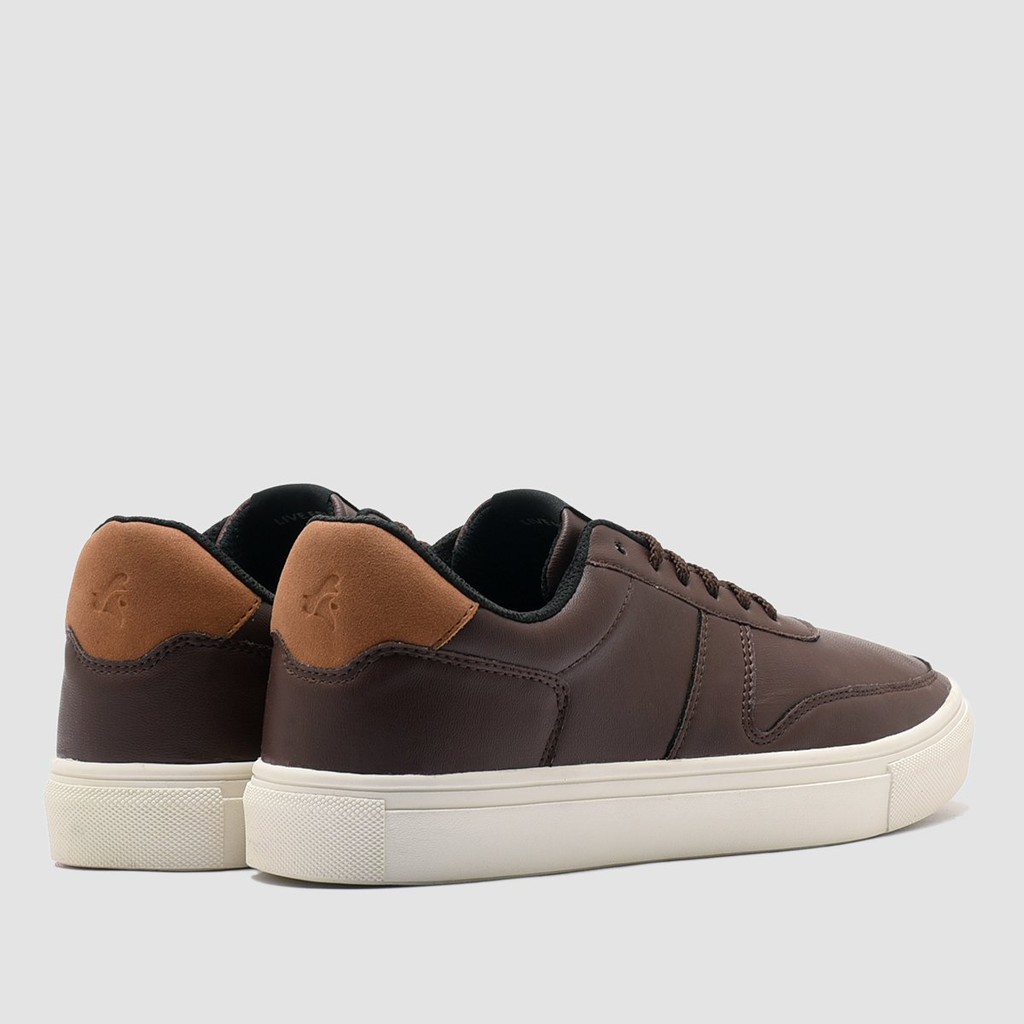 Sepatu Brodo Base Court [Mocha/Black White/Dark Choco]-2