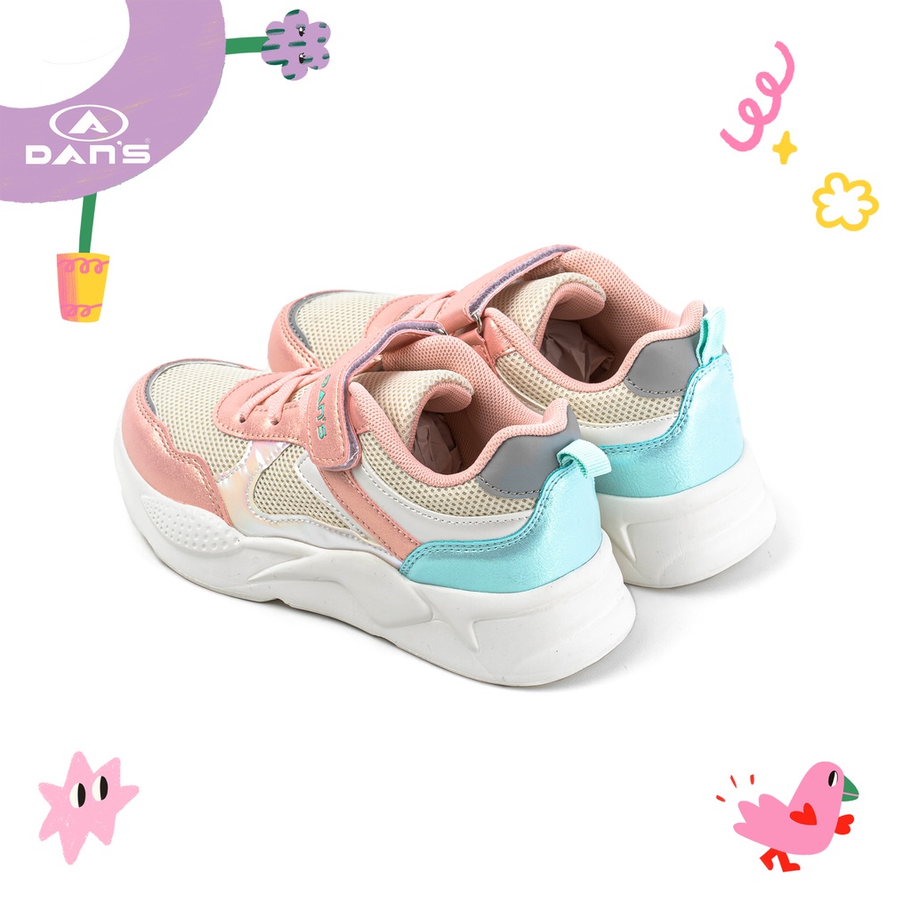 Dans Mayala Sepatu Sneakers Anak Perempuan - Rose