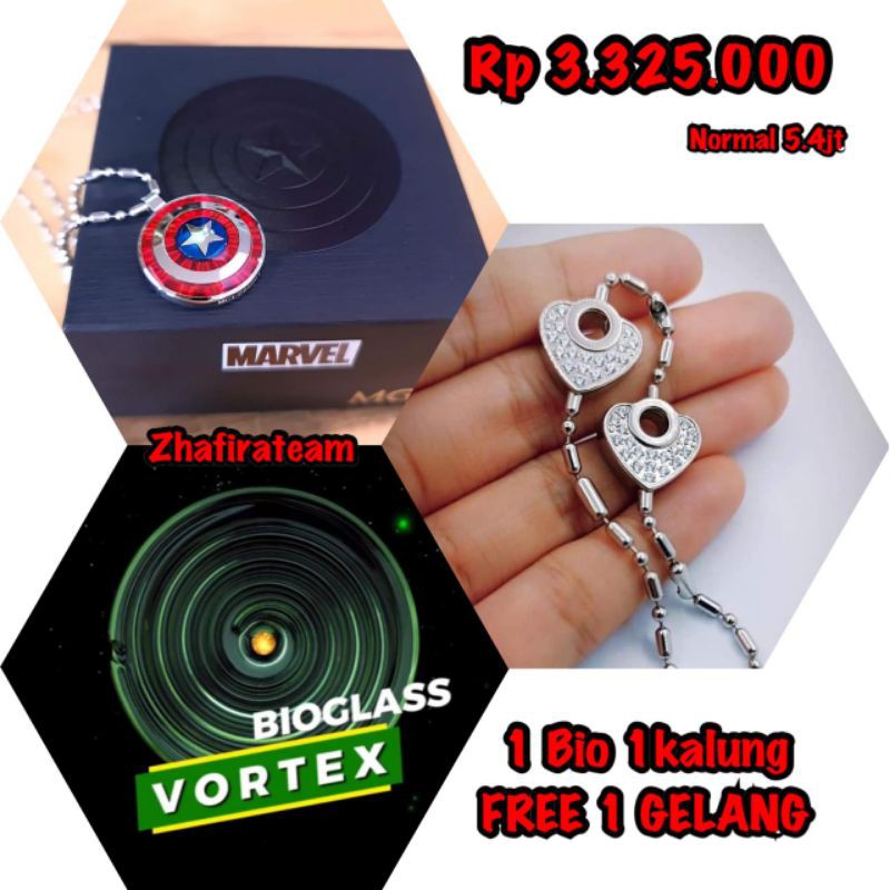 Pendant marvel america dan bioglass