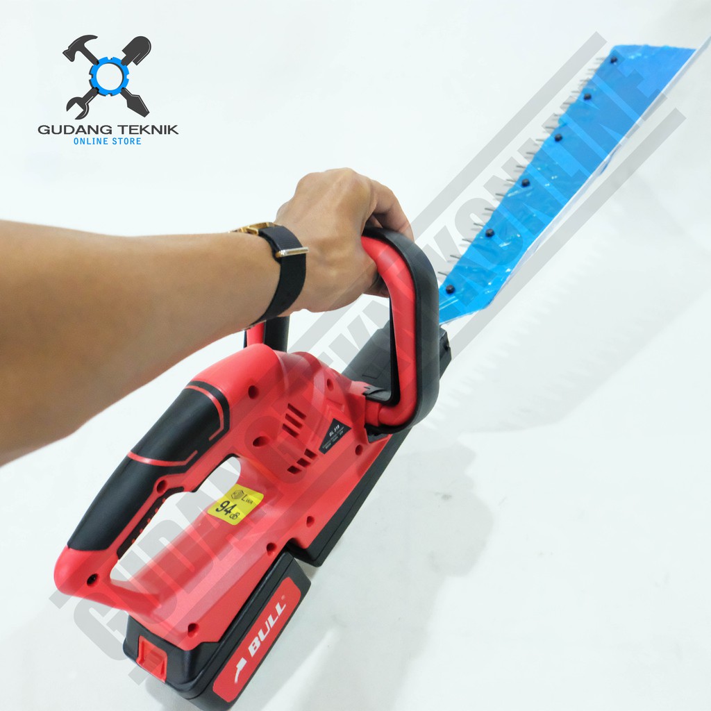 BULL BL519 Tipe B / Mesin Potong Pemotong Dahan Baterai  21V - Cordless Hedge Trimmer Bull BL 519 21V