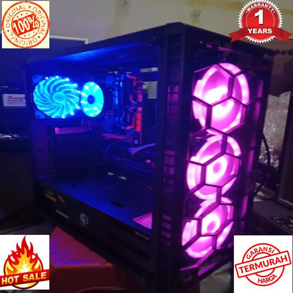 Terlaris PC Gaming Intel Core i9-9900K Feat RTX2060 - SSD 240GB -Ram 16GB HIGH END