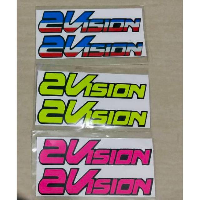STIKER CUTTING STICKER KYT 2 VISION 2VISION KUALITAS TER BAIK TERMURAH