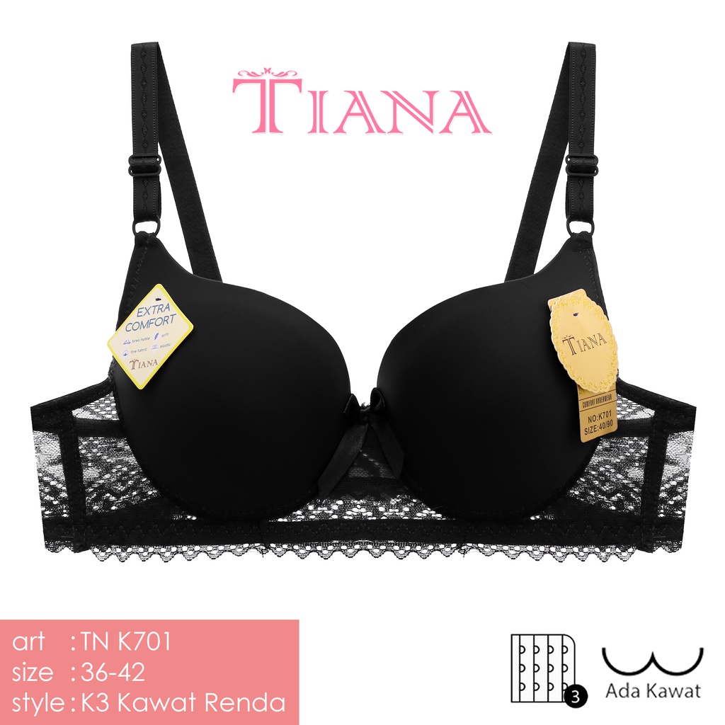 TIANA | Push Up Bra / Bra Kawat Brukat / art TN K701