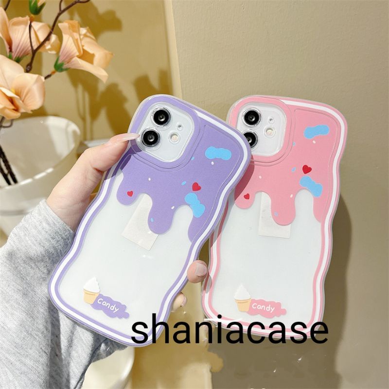 Soft Case Pelindung IMPORT Bahan TPU Bergelombang Untuk/VIVO/Y21(2021)Y33s/Y21s/Y21t/Y20/Y17/ Oppo/A