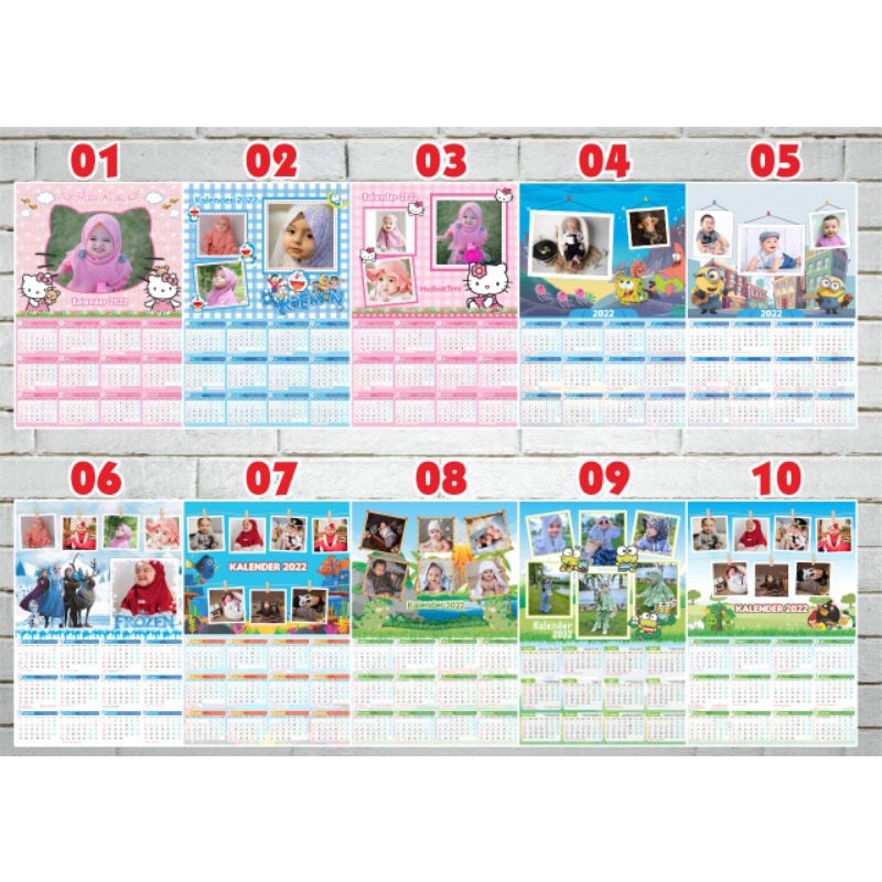 

kalender dinding custom