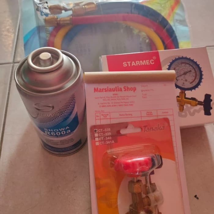 Paket isi freon kulkas showa R600 freon r 600