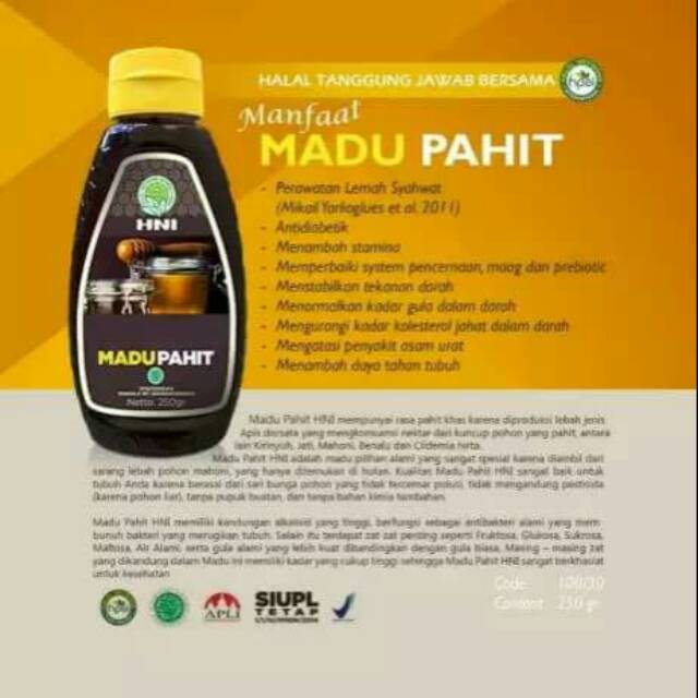 

Madu pahit