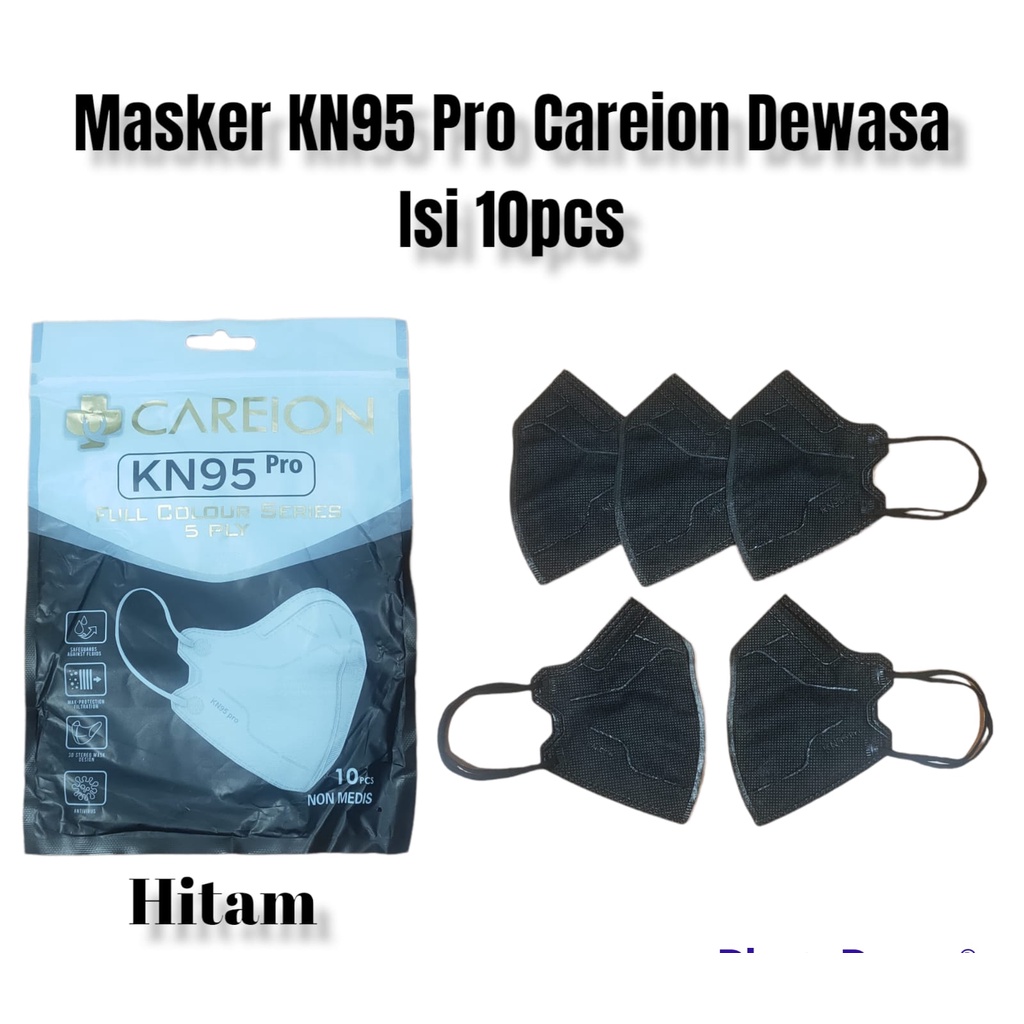 MASKER KN95 CAREION PRO FULL COLOUR SERIES EMBOS 5PLY 1Pack isi 10PCS