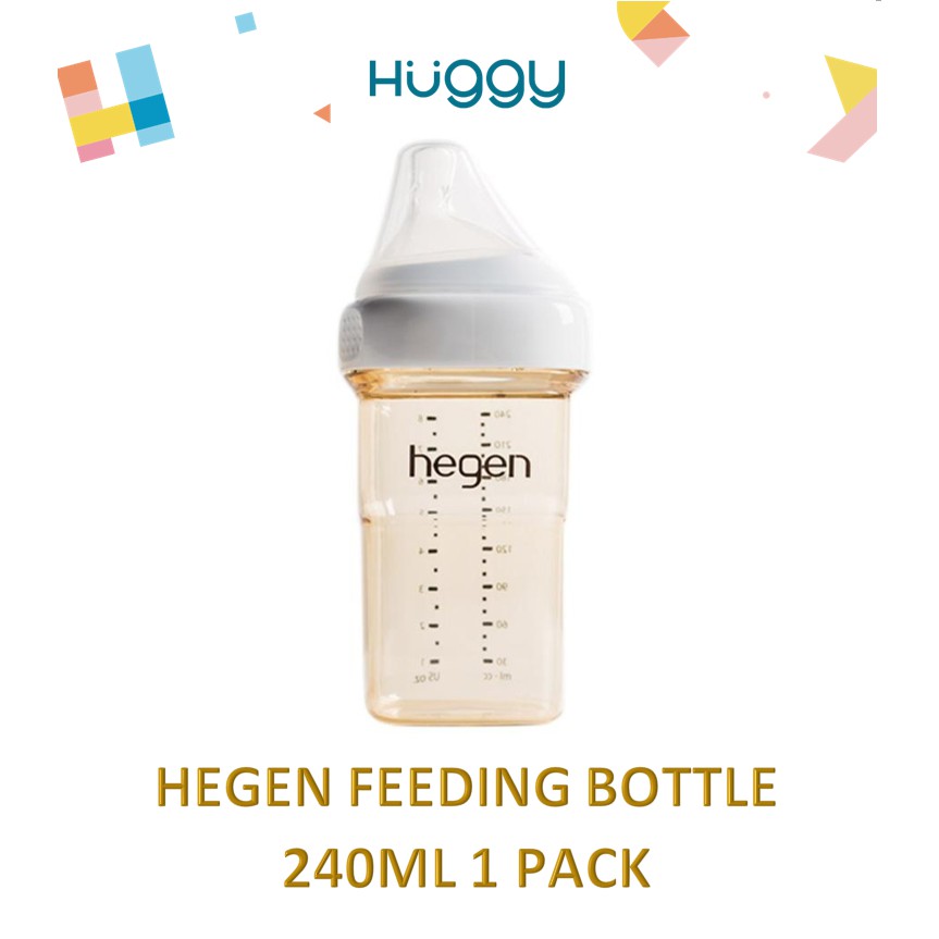 HEGEN Botol Susu PCTO 240ml/8oz Feeding Bottle PPSU (240ml SINGLE)