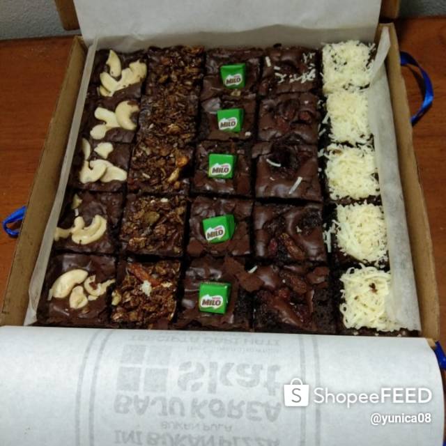 

Brownies panggang skat brownies