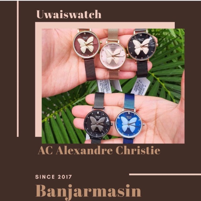 AC Alexandre Christie 2850 Edisi Buterfly