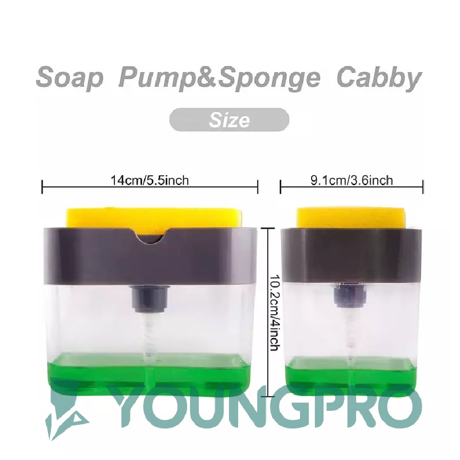 Dispenser sabun cuci piring busa Dispenser sabun Sponge