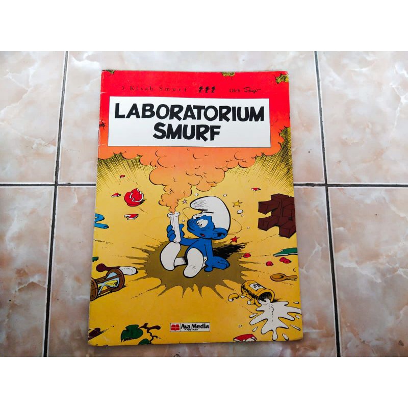 Komik Smurf Laboratorium Smurf, Aya Media