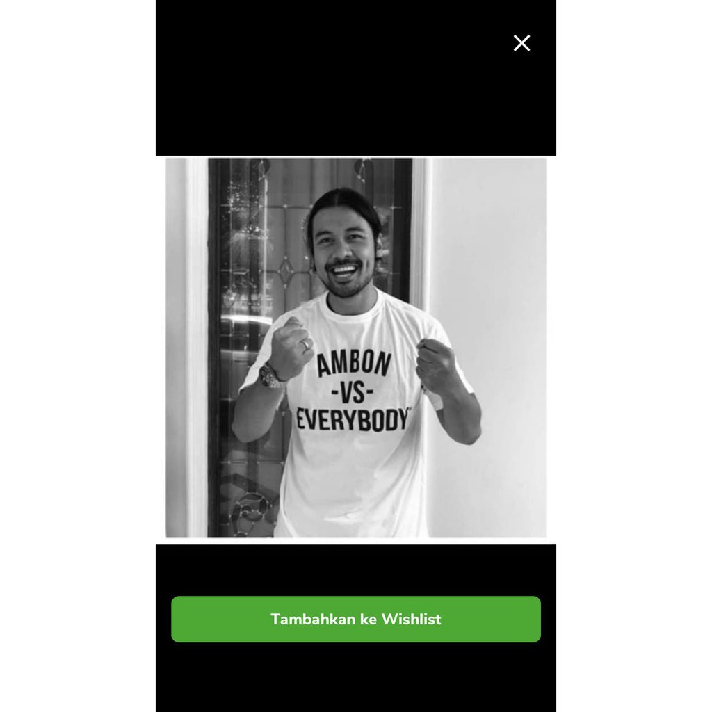 hdh375KAOS AMBON VS EVERYBODY BAJU TSHIRT DISTRO GAUL INDONESIA TIMUR