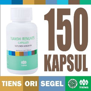 Tiens / Tianshi Renuves Capsules Isi 150 Kapsul 100% Original | Antioksidan