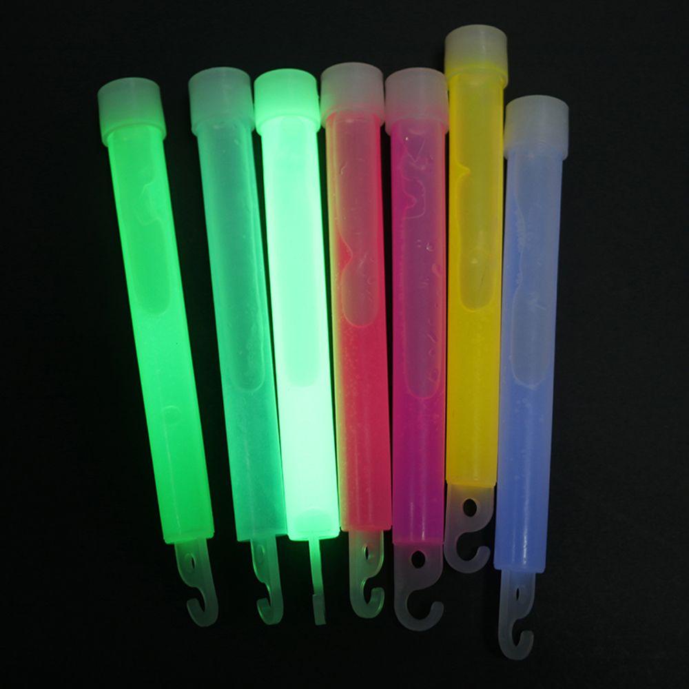 Quinton Glow Sticks Industrial Grade SOS 6inch Mainan Pesta Fluorescence Kimia Glow In The Dark Super Terang Camping Outdoor Alat Memancing Pencahayaan