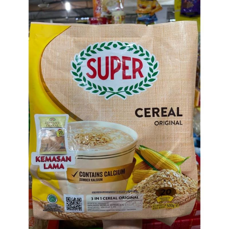 

Super Instant Cereal 600gr (20sachet)