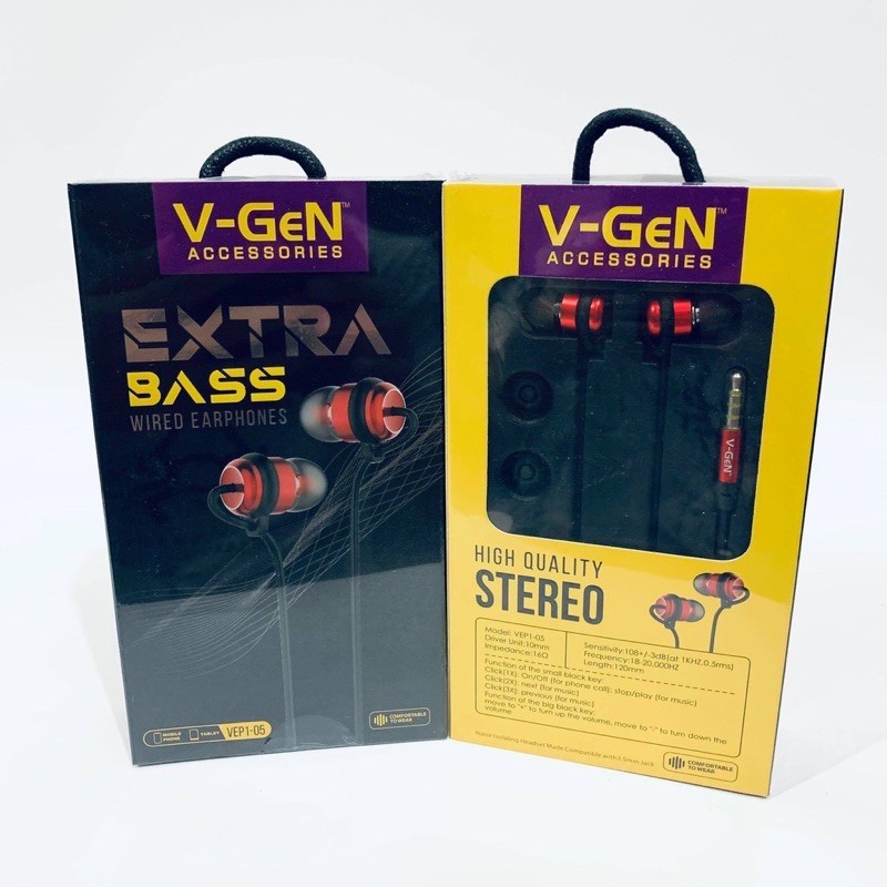 PROMO HANDSFREE VGEN VEP1-05 METAL SOUND HIRES AUDIO