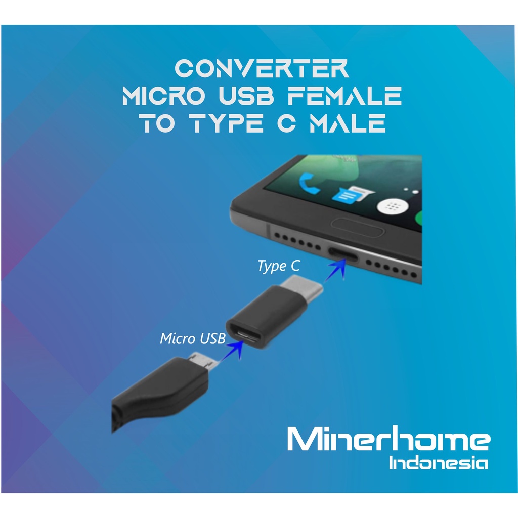 Converter Micro USB to Type C