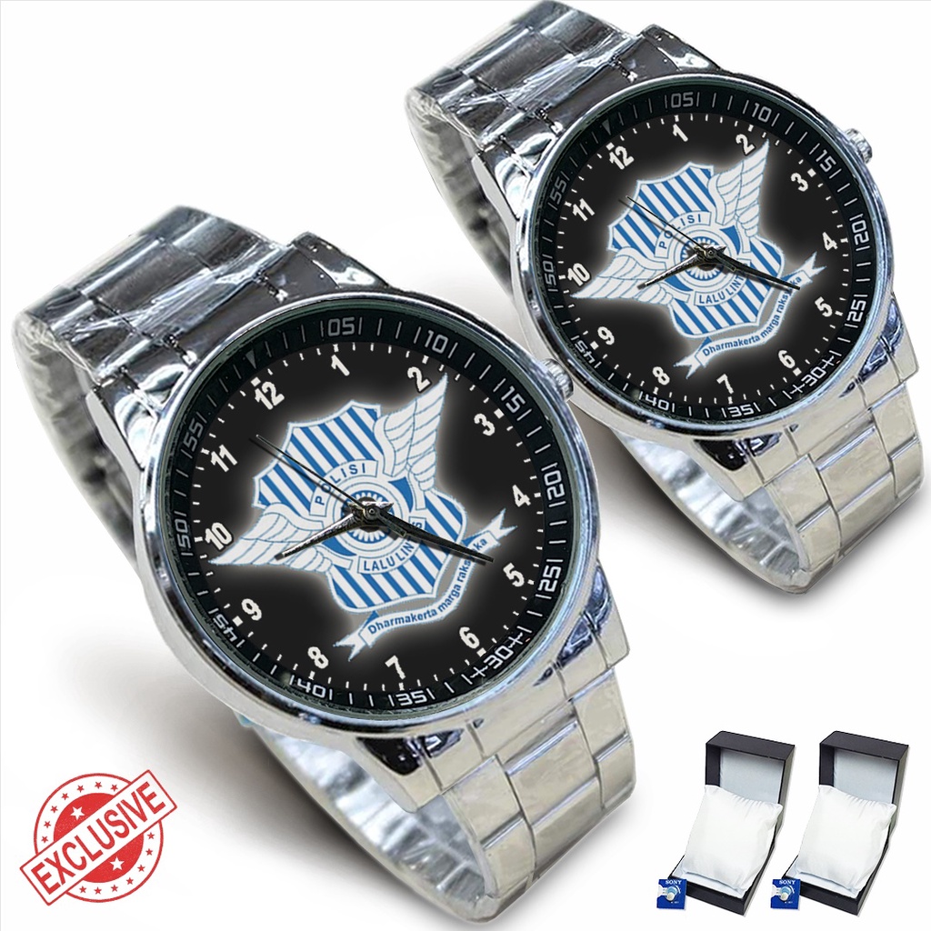 Jam Tangan Rantai Couple POLISI LALU LINTAS (Amazing)