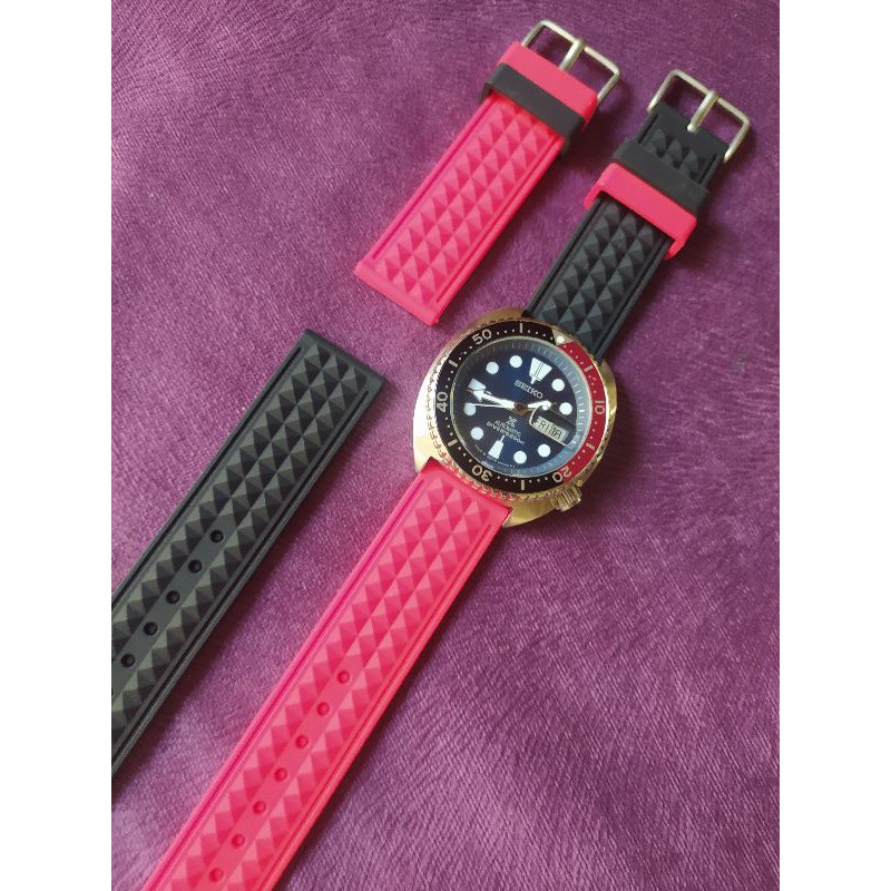 strap tali Jam tangan Seiko Diver kombinas