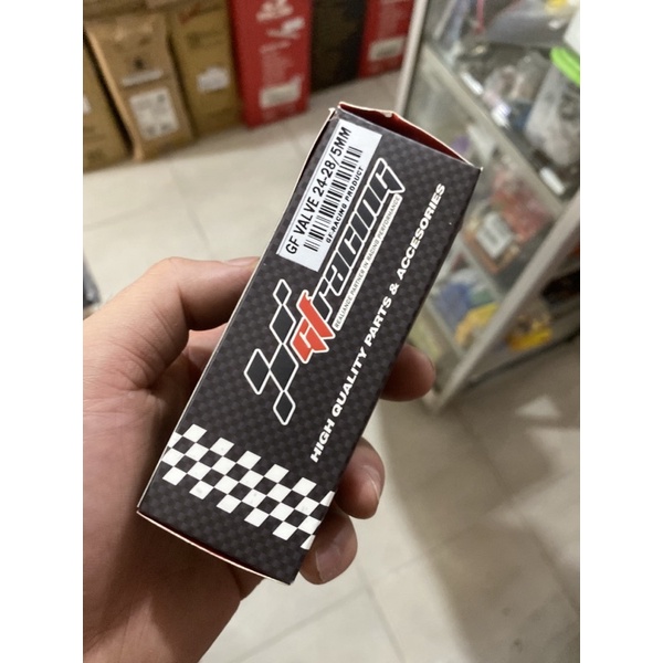 klep GF racing 28/24 batang 5mm