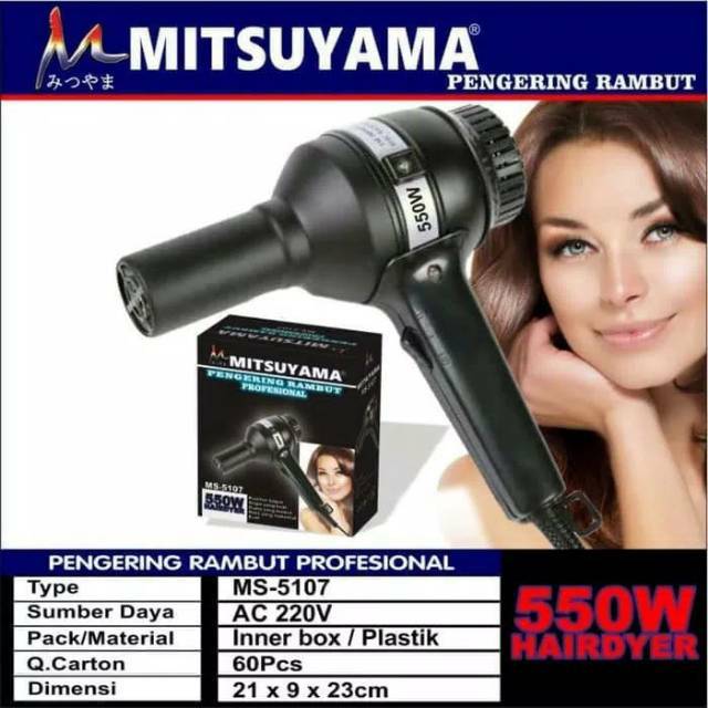 Hair Dryer Pengering Rambut MS-5107 MITSUYSMA