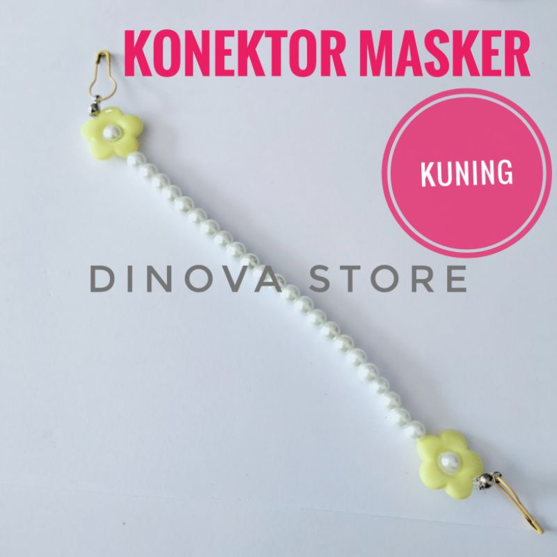 KONEKTOR masker bunga ayu/konektor masker/pengait masker