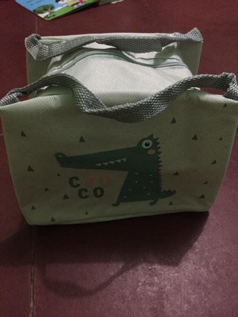 Mm-115 Lunch Bag Cooler Bag Motif Lucu/tas Tahan Panas Dan Tahan Dingin/tas Bekal Makan Siang