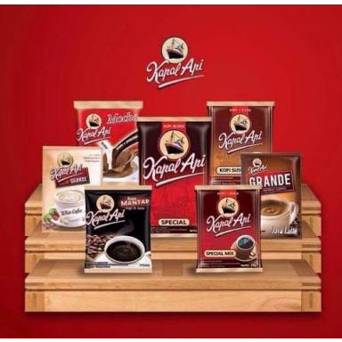 * NCC * Kopi Kapal Api Special Mix Bubuk Coffee Susu Mantap Gula Aren Secangkir Semangat - Kemasan Kecil