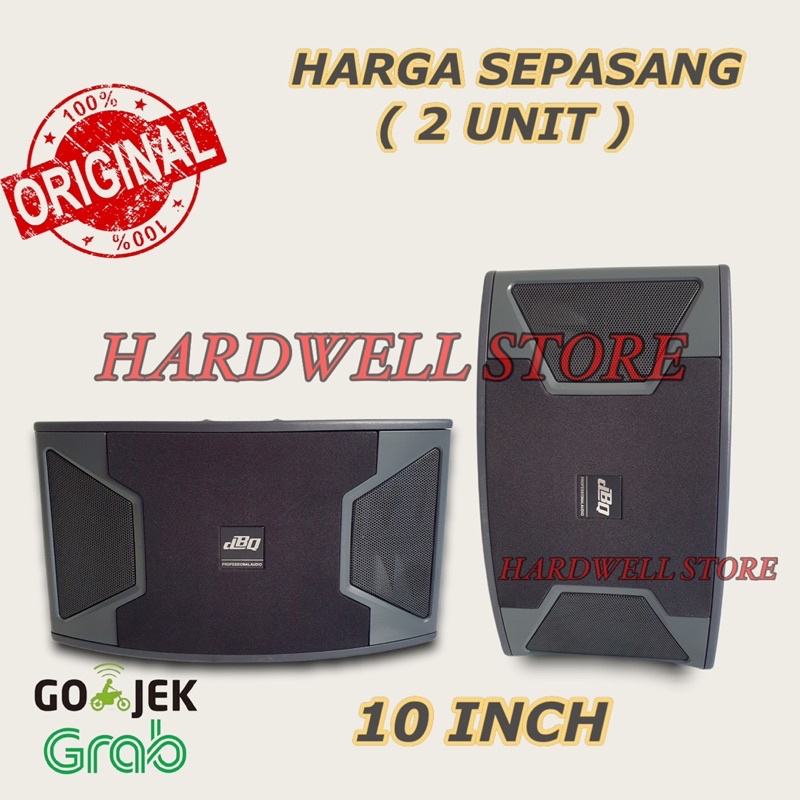 Speaker Pasif / Speaker Passive 10 Inch DBQ Ks 310 Original FREE BREAKET